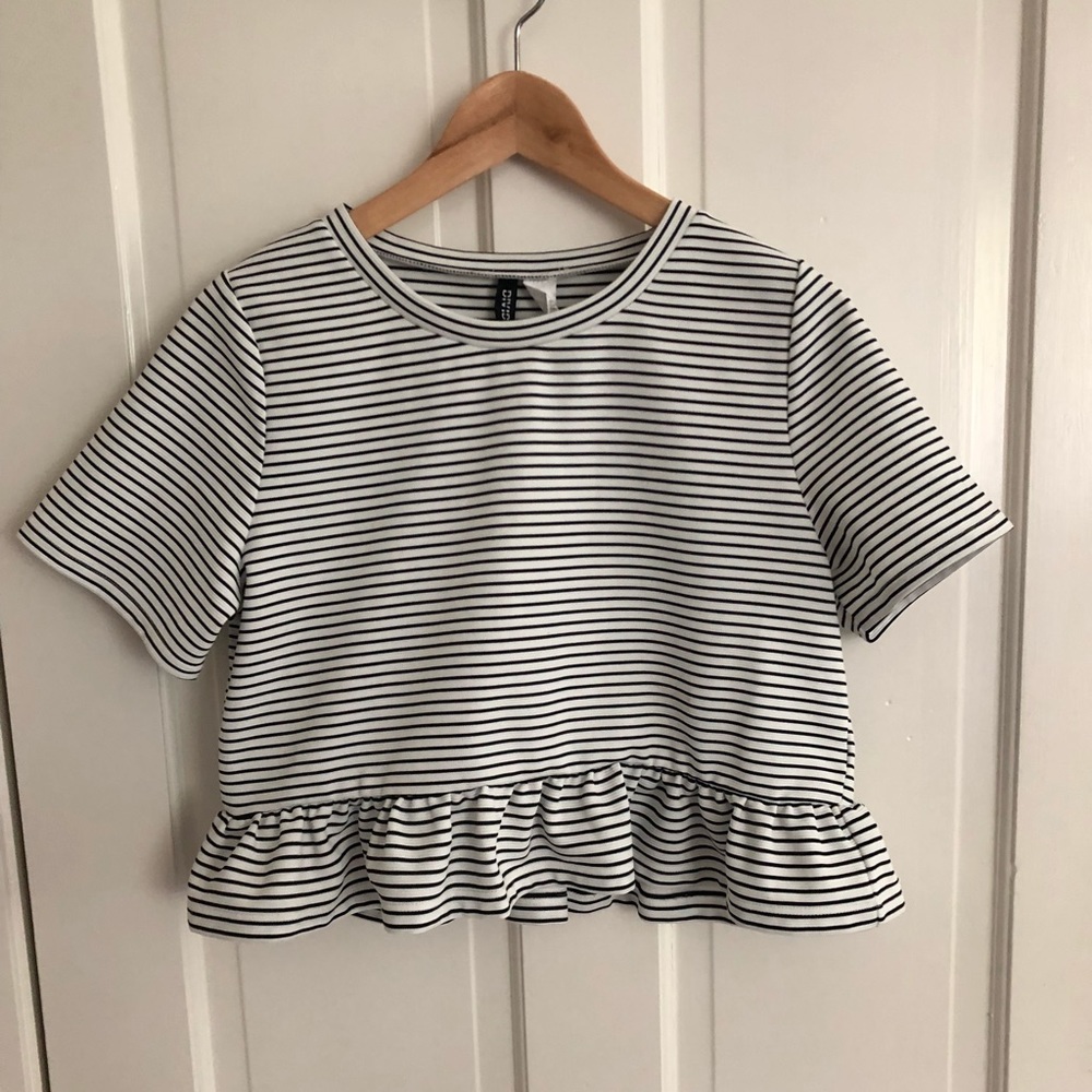 Stripe crop top